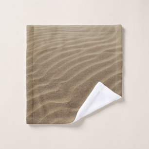 Sand dunes in the morning wash cloth