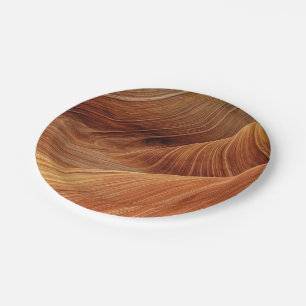 Sand Dunes  Paper Plate