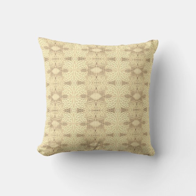 Sand Dunes Throw Pillow (Front)