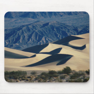 Sand dunes with shadows in Death Valley Mouse Pad