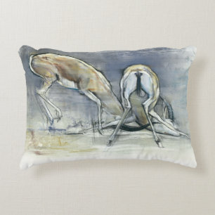 Sand Gazelles 2009 2 Decorative Cushion