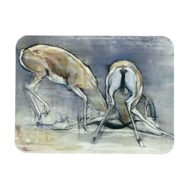 Sand Gazelles 2009  2 Magnet (Horizontal)