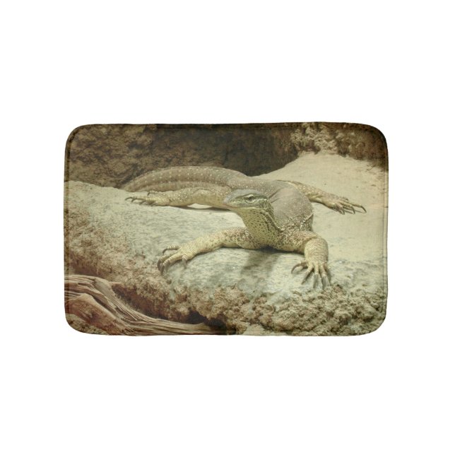 Sand goanna bath mat (Front)