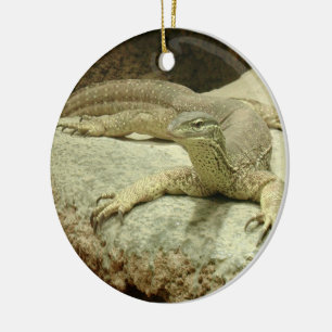 Sand goanna ceramic ornament