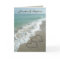 Sand Hearts on Beach Wedding Invitation Folded