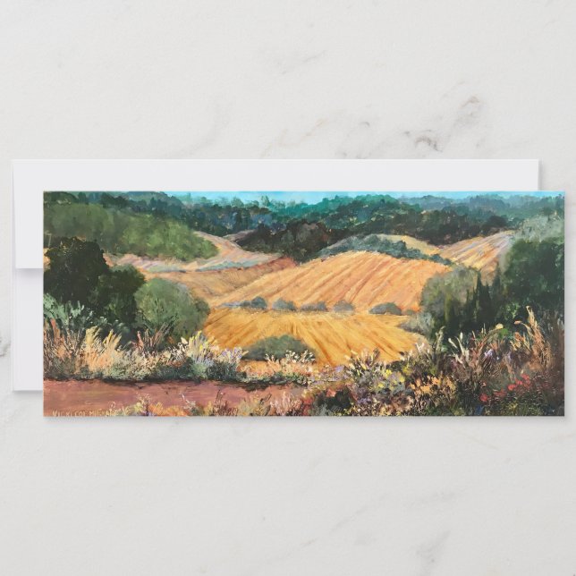 Sand Hill Road in Woodside Card (Front)