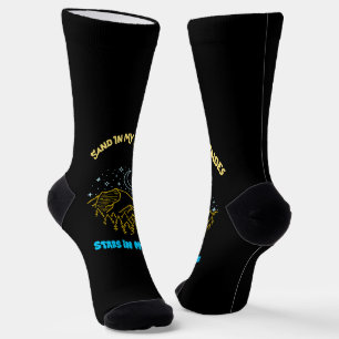 Sand In My Shoes Stars In My Eyes Desert Camping Socks