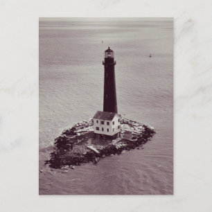 Sand Island Lighthouse Postcard
