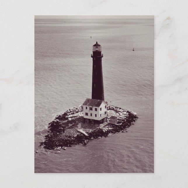 Sand Island Lighthouse Postcard (Front)