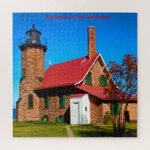 Sand Island Wisconsin. Jigsaw Puzzle