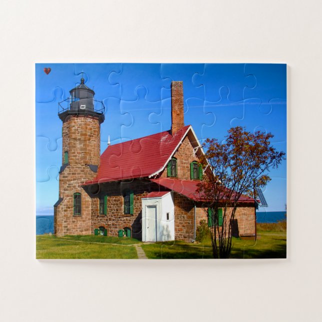 Sand Island Wisconsin Jigsaw Puzzle (Horizontal)