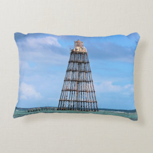 Sand Key Lighthouse, Florida Accent Pillow