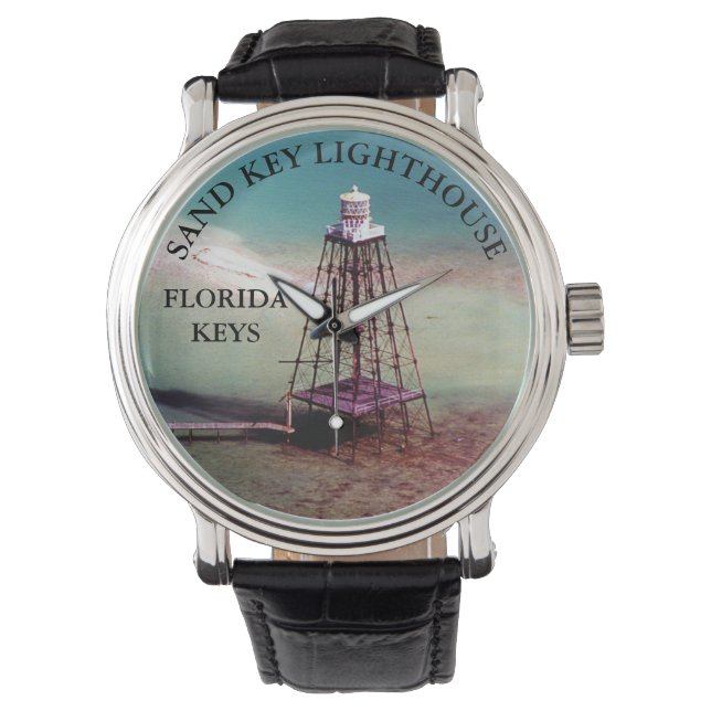 Sand Key Lighthouse, Florida Keys eWatch Watch (Front)