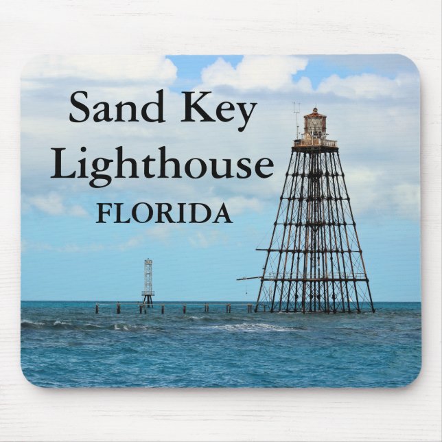 Sand Key Lighthouse, Florida Mousepad (Front)