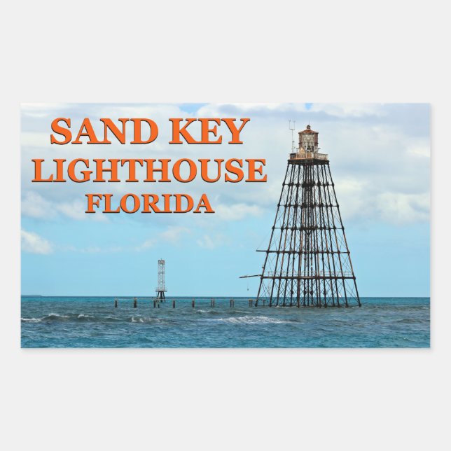 Sand Key Lighthouse, Florida Stickers (Front)