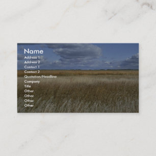 Sand Lake National Wildlife Refuge Business Card