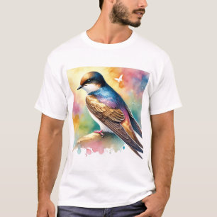 Sand Martin 160724AREF208 - Watercolor T-Shirt