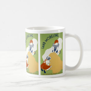 Sand Modelling Coffee Mug