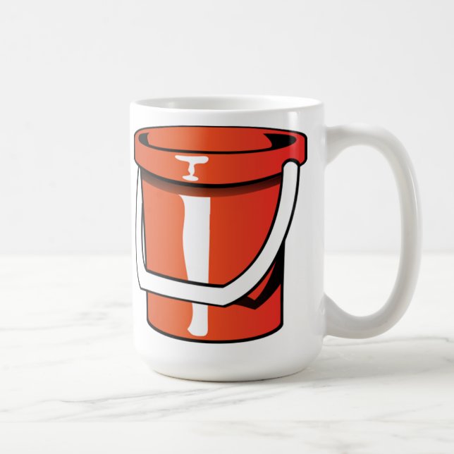 Sand Pail Bucket Coffee Mug (Right)