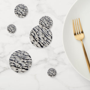 Sand pattern confetti