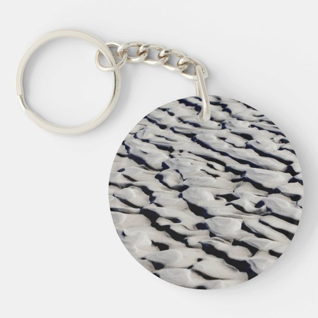 Sand pattern key ring (Front)