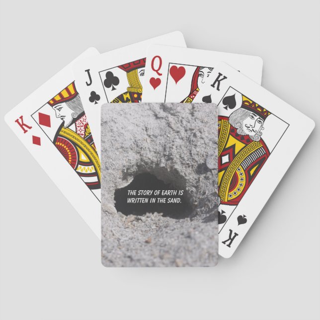 Sand Playing Cards (Back)