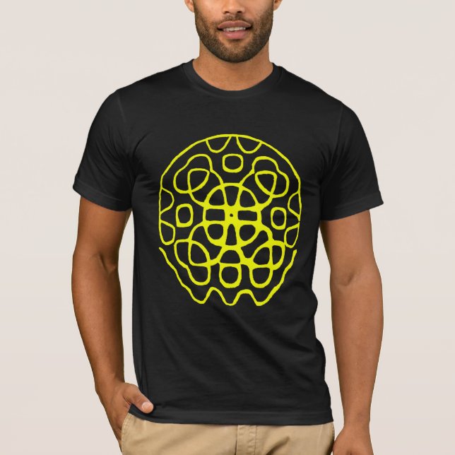 Sand resonance cymatics 5907 hertz T-Shirt (Front)