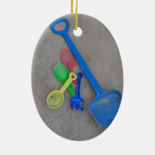 Sand Scoops, Kids Playground Beach Summer Ceramic Tree Decoration