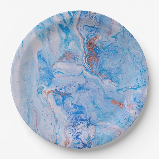 Sand & Sea Paper Plate (Front)