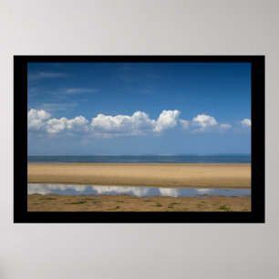 Sand Sea Sky. Poster by cARTerART