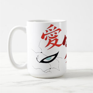 Sand Shinobi Love Symbol Mug – Anime Inspired Coff