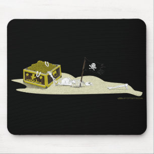 Sand Skeleton Mouse Pad