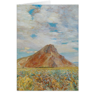 Sand Springs Butte by Childe Hassam, Vintage Art