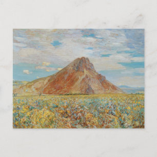 Sand Springs Butte by Childe Hassam, Vintage Art Postcard