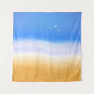 Sand,Surf and Sky Tapestry