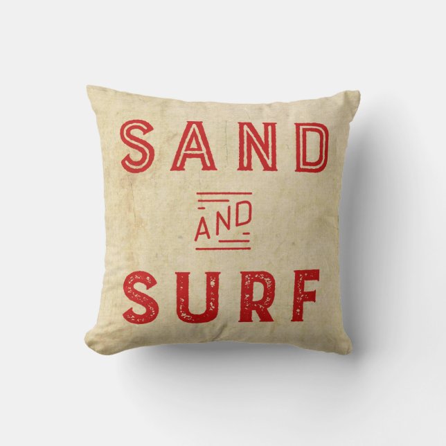 Sand & Surf Pillow (Front)