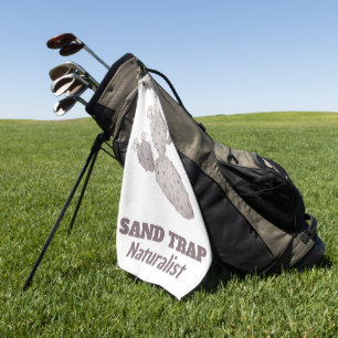 Sand Trap Cactus Golf Towel