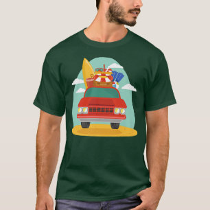 sand vacation vacationer holiday trip travelling o T-Shirt