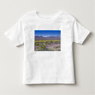 Sand Verbena & Desert Gold at Amboy Crater, CA, Toddler T-Shirt