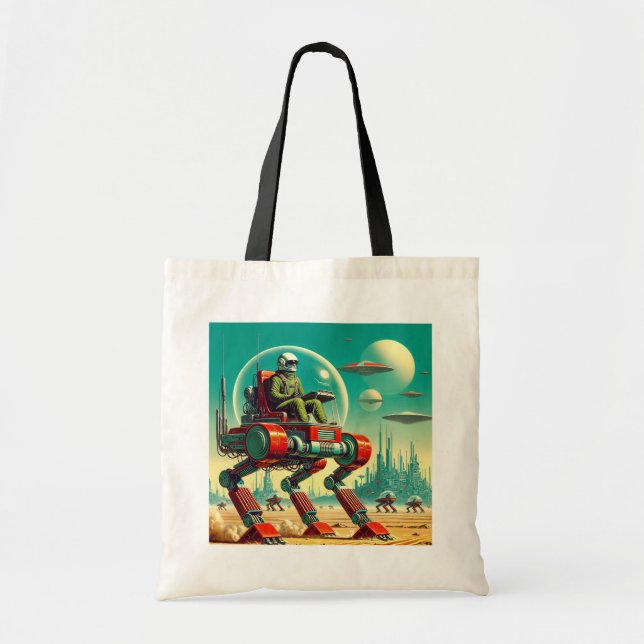 Sand Walker Tote Bag (Front)
