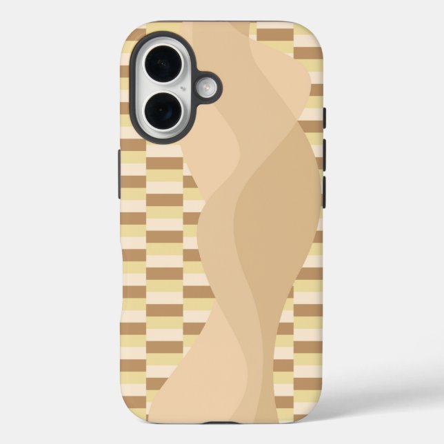 Sand Wave on sandy Ground Case-Mate iPhone Case (Back)