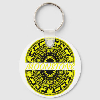 Sandakada pahana -Sri Lanka traditional moonstone  Key Ring
