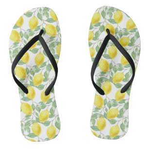 Sandals lemon.