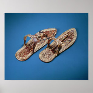 Sandals, Tomb of Tutankhamun, New Kingdom Poster