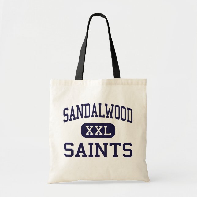 Sandalwood - Saints - High - Jacksonville Florida Tote Bag (Front)