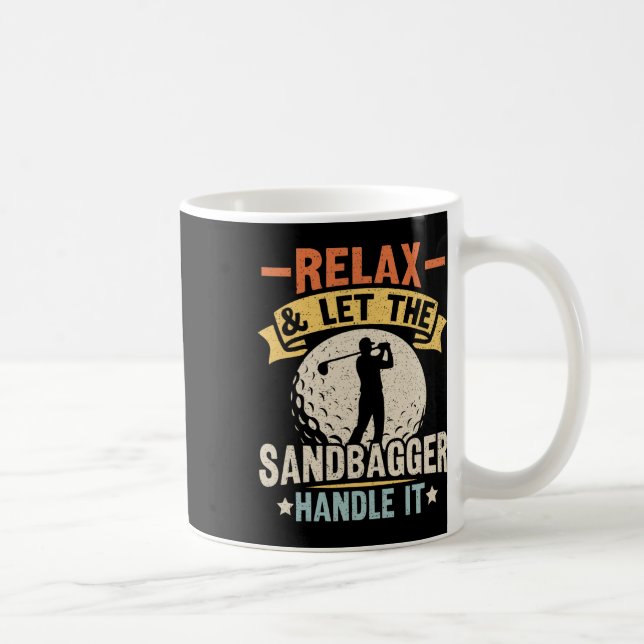 Sandbagger Golf Sandbagger  Coffee Mug (Right)