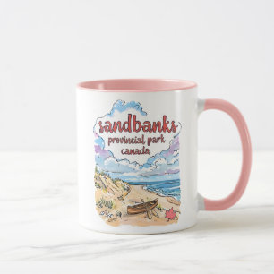Sandbanks Provincial Park Pastel Cute Landscape Mug