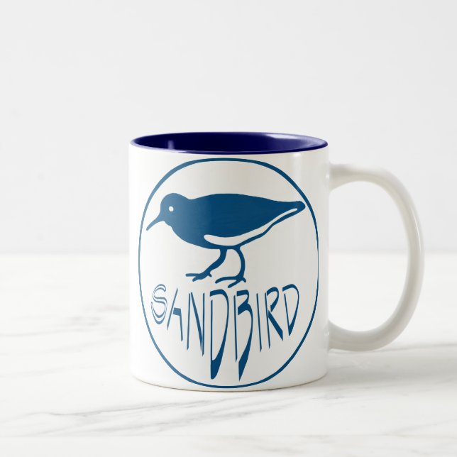 Sandbird Two-Tone Coffee Mug (Right)