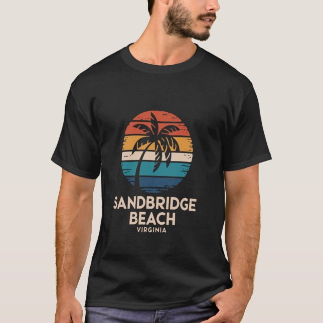Sandbridge Beach US Virginia T-Shirt (Front)