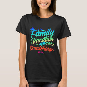 Sandbridge Beach Virginia Family Vacation Matching T-Shirt